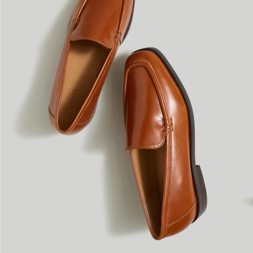 Madewell Women's Brown Leather Loafers